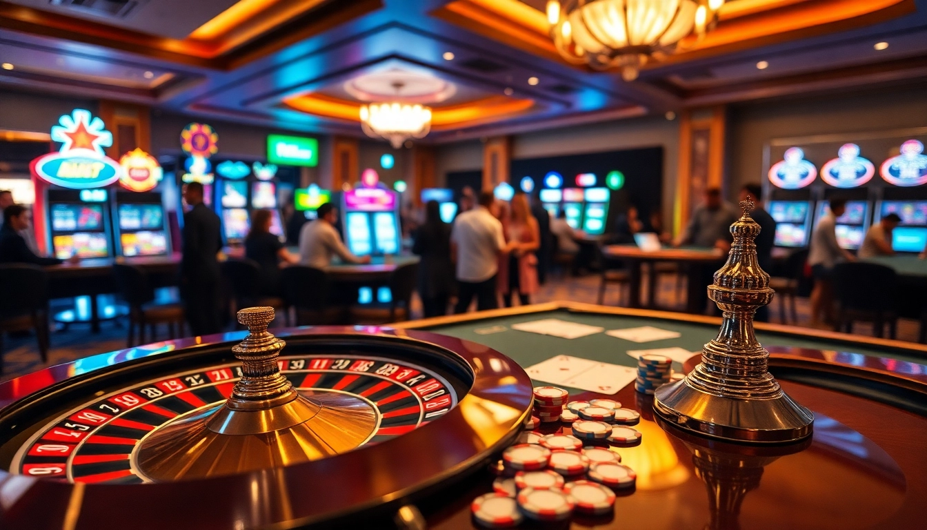 Experience thrilling wins and excitement at https://tr88.bio/ featuring poker chips and roulette action.