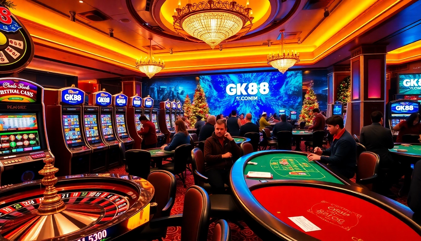 Experience the excitement of winning at GK88 COM with vibrant casino games and festive holiday themes.
