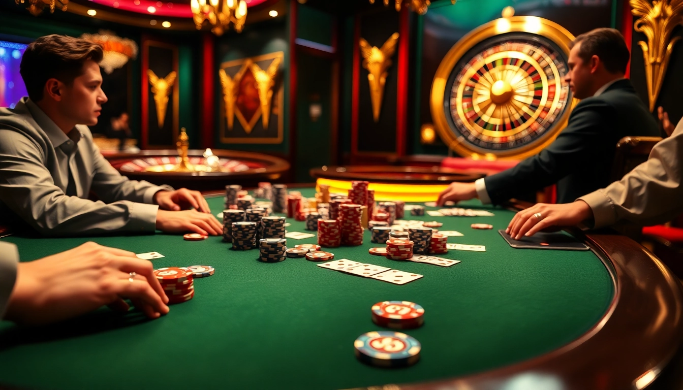 Experience high-stakes excitement at u 888 with vibrant poker gameplay and stunning casino ambiance.