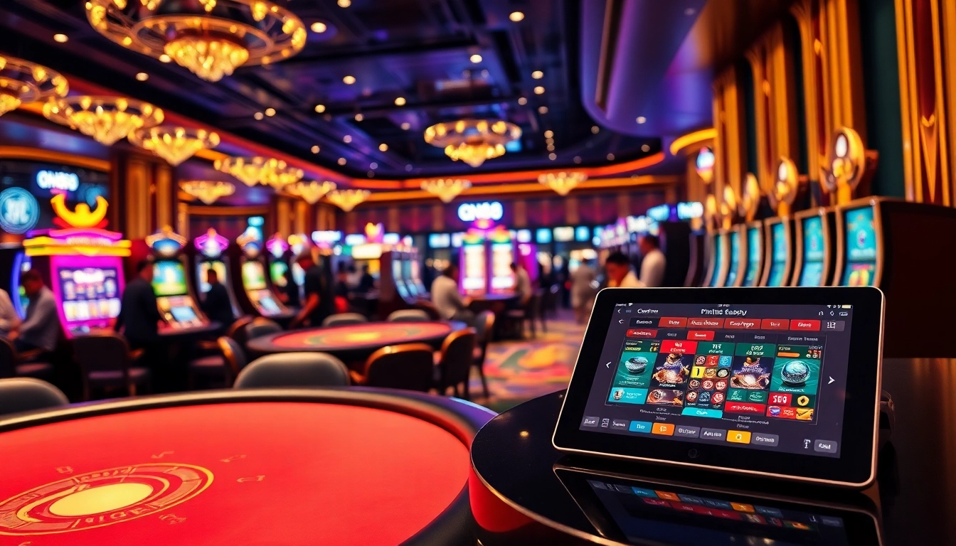 Join the excitement at dn88 casino with vibrant gaming tables and thrilling slot machines.