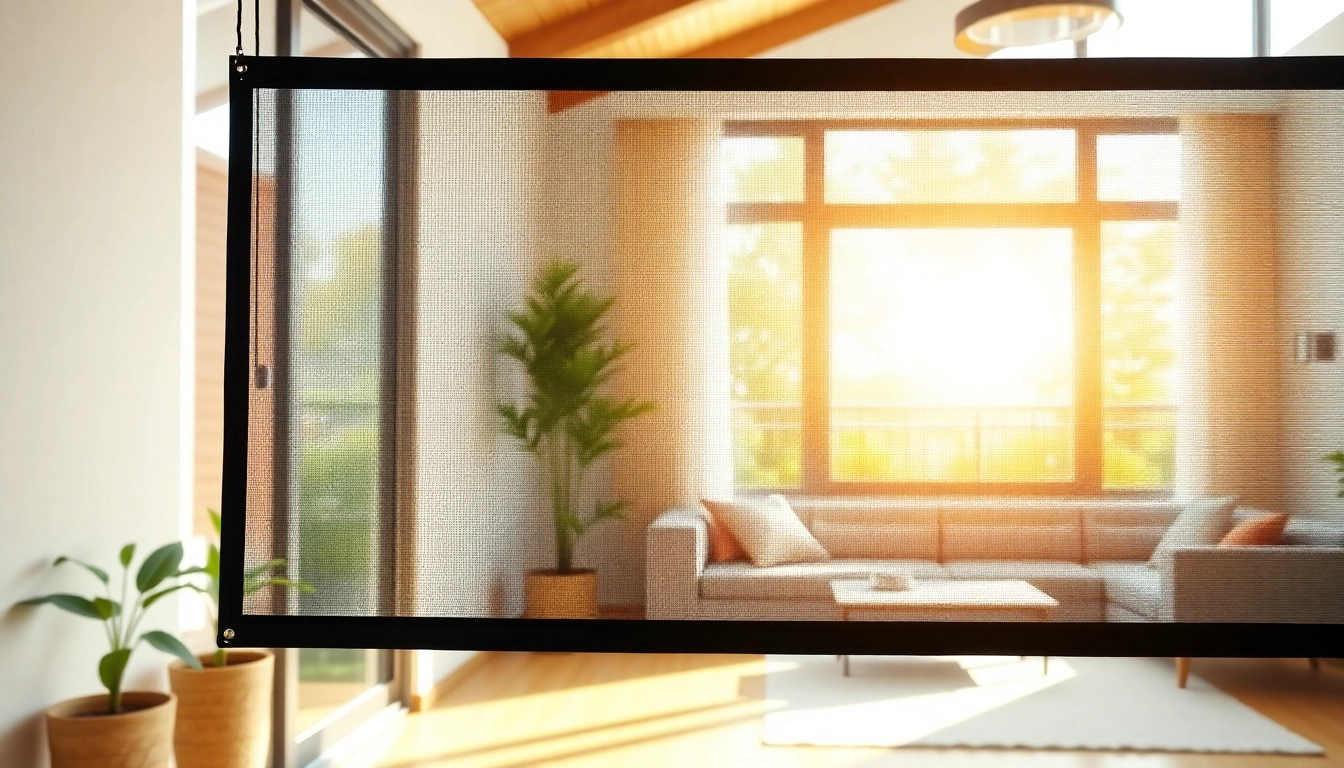 Installez une moustiquaire Flyscreenmaxx transparente dans votre maison moderne.