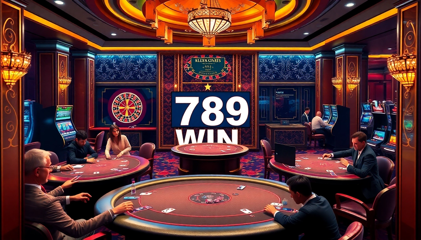 Experience the thrill of 789 win with poker tables, roulette, and vibrant slot machines.
