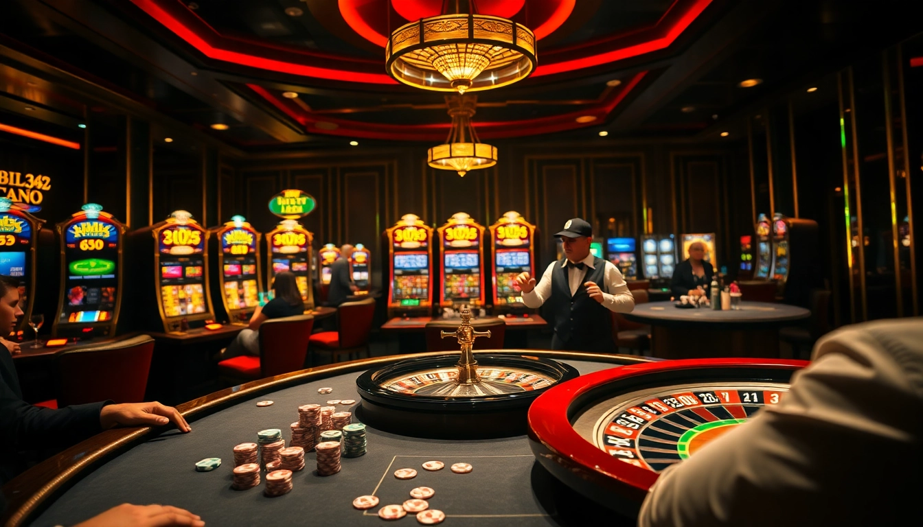 Experience the thrill of winning at BK33 casino with vibrant games and lively players.