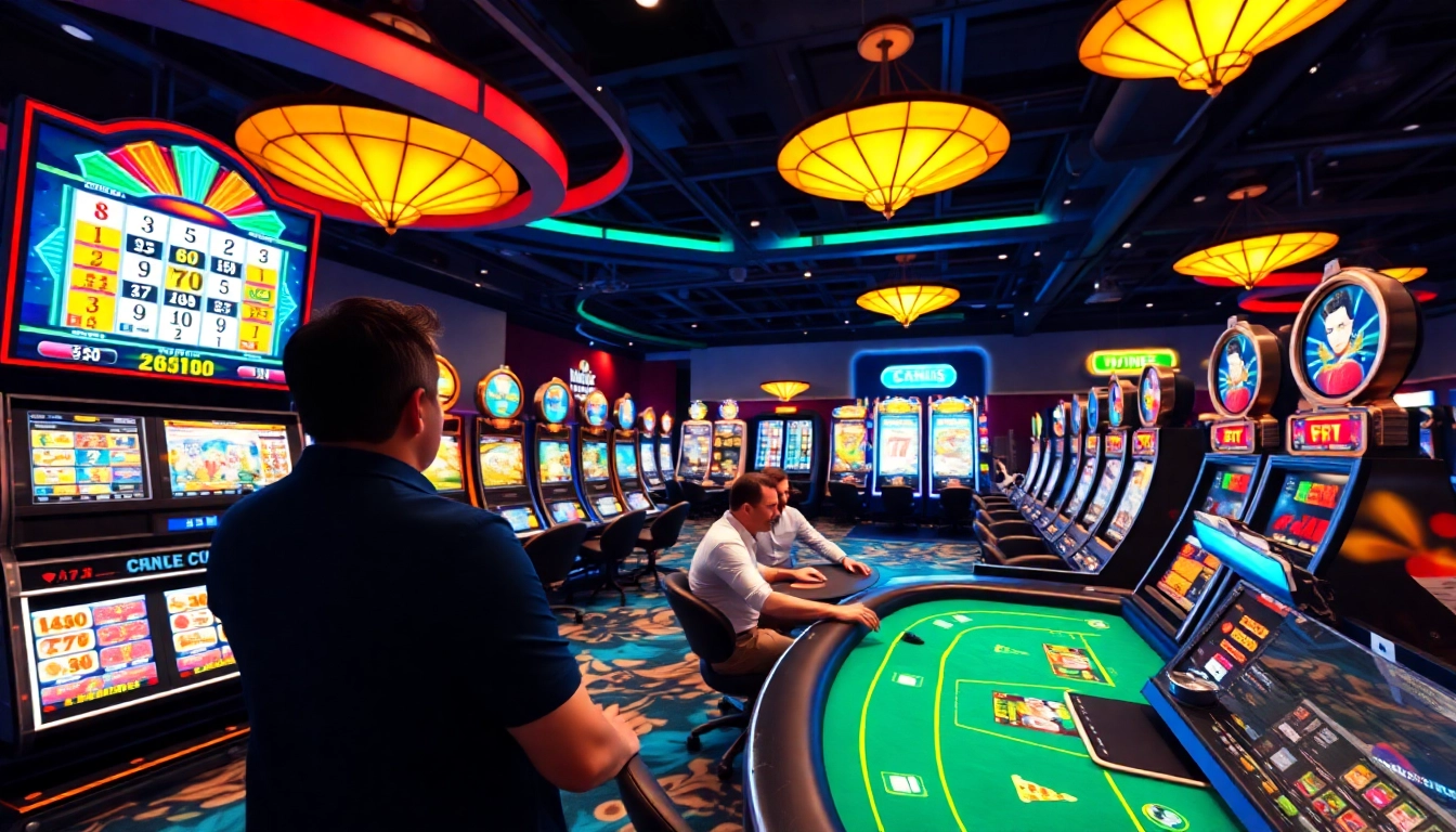 Jouez sur un casino en ligne fiable avec des machines à sous divertissantes et une interface immersive.