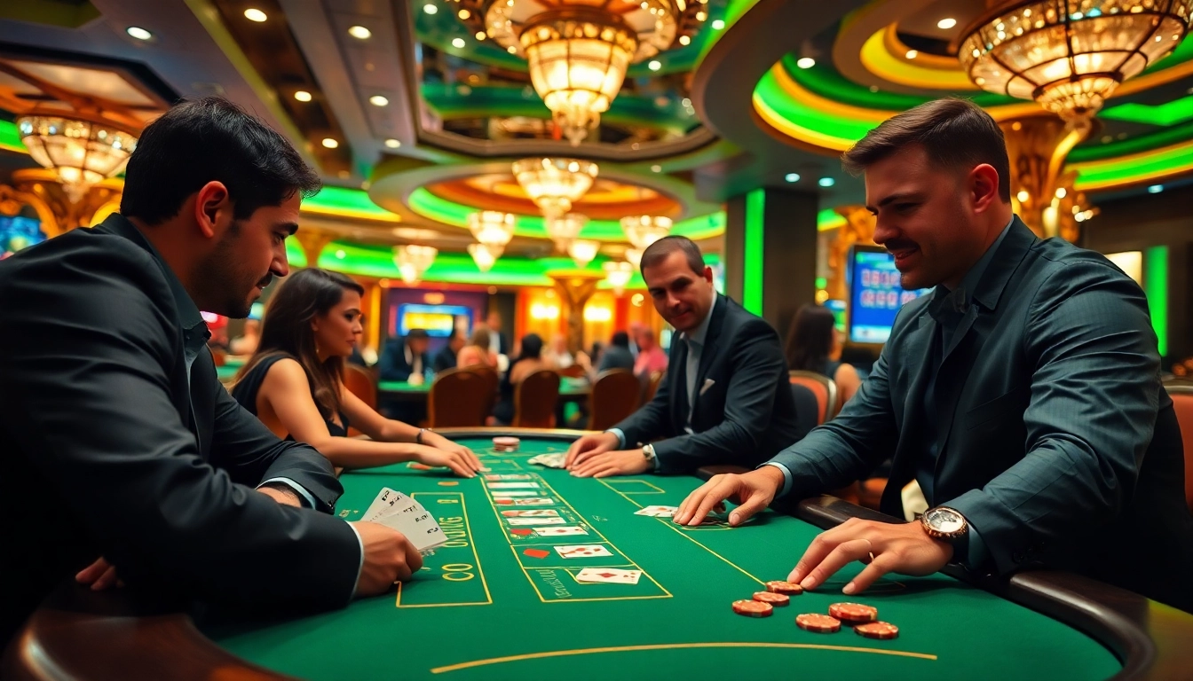 Jouer à casino en ligne 2026 avec une table de blackjack animée et un décor luxueux.