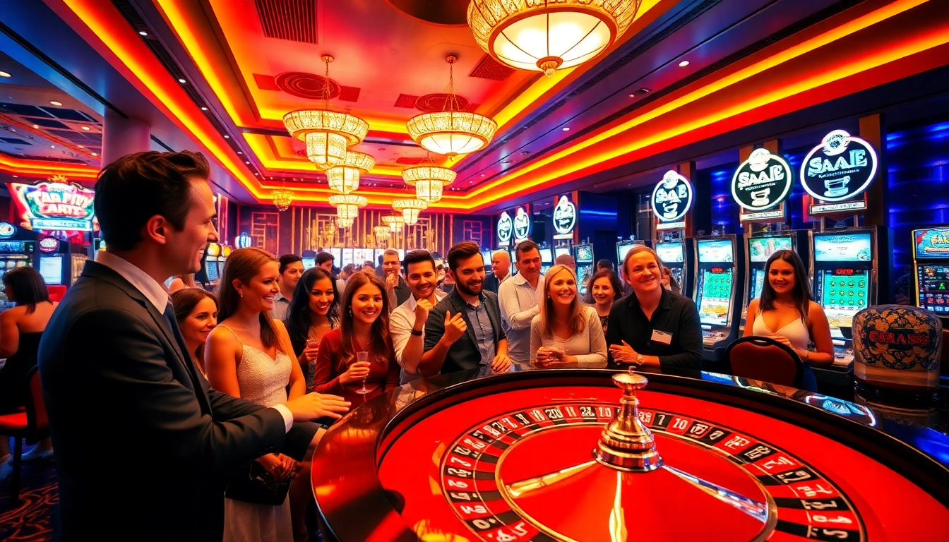 Jouer au casino en ligne france avec des amis dans un cadre dynamique et joyeux.