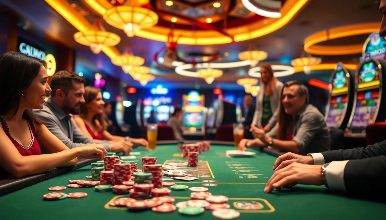 Participate in thrilling games at casino en ligne Français with vibrant tables and exciting atmosphere.