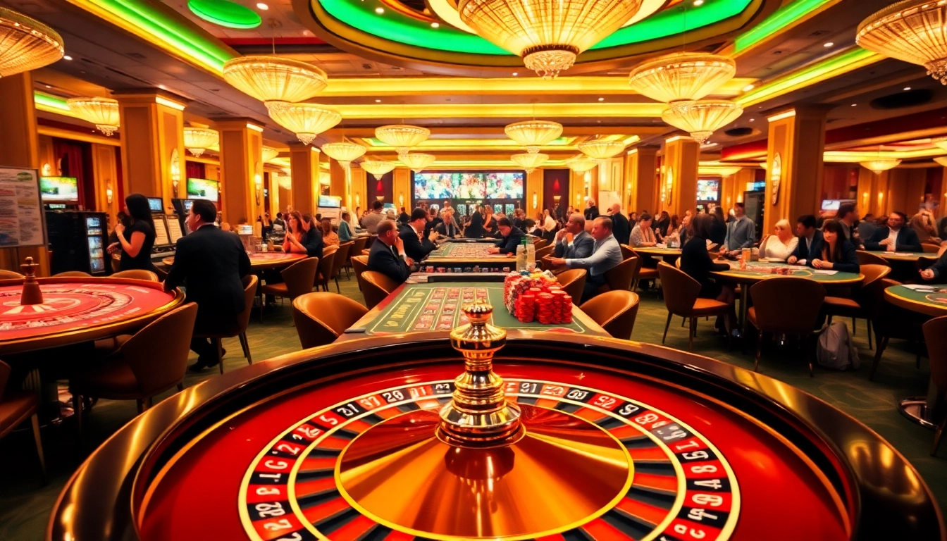 Le meilleur casino en ligne avec une atmosphère élégante et des joueurs captivés.